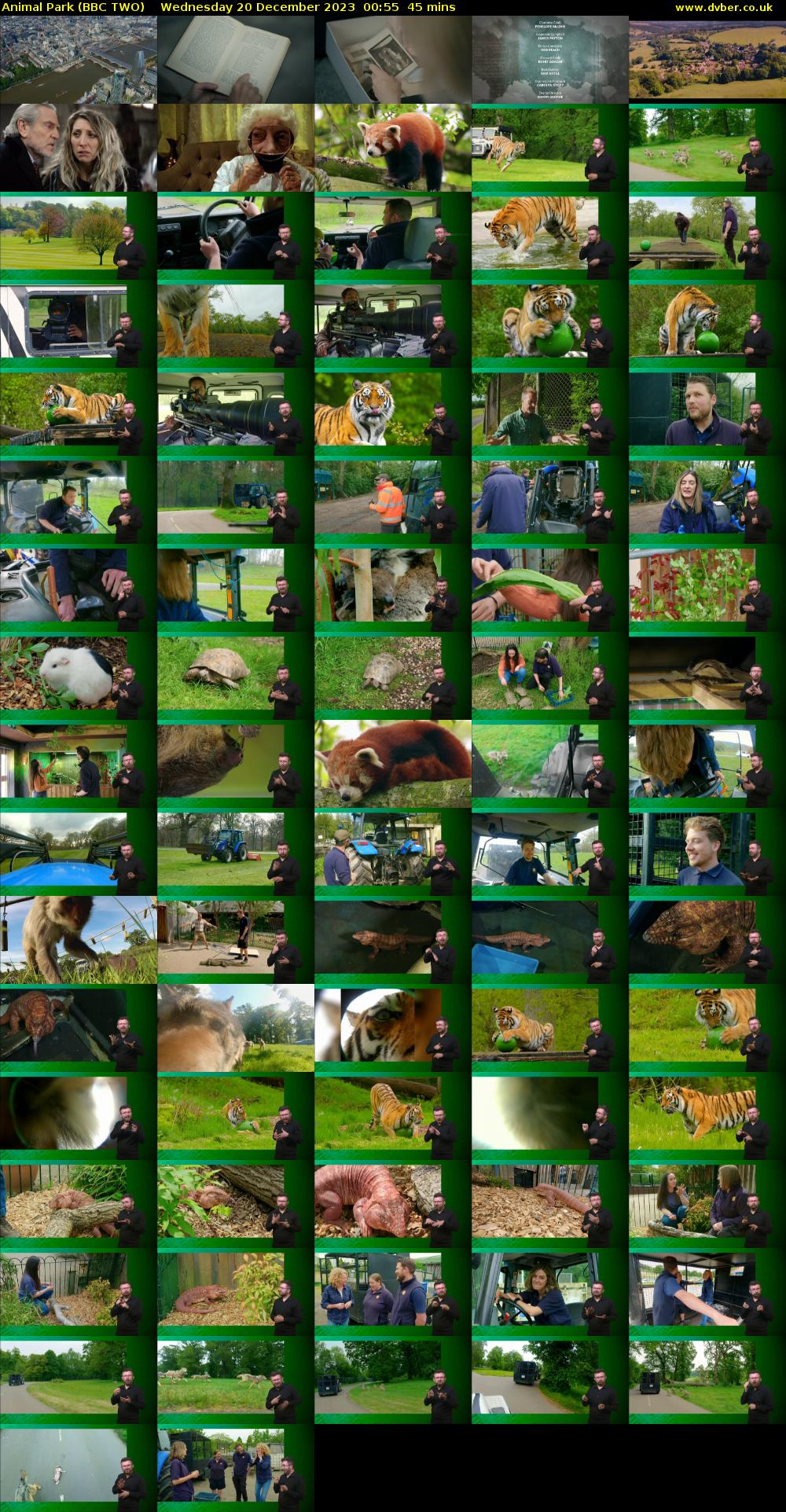 Animal Park (BBC TWO) Wednesday 20 December 2023 00:55 - 01:40