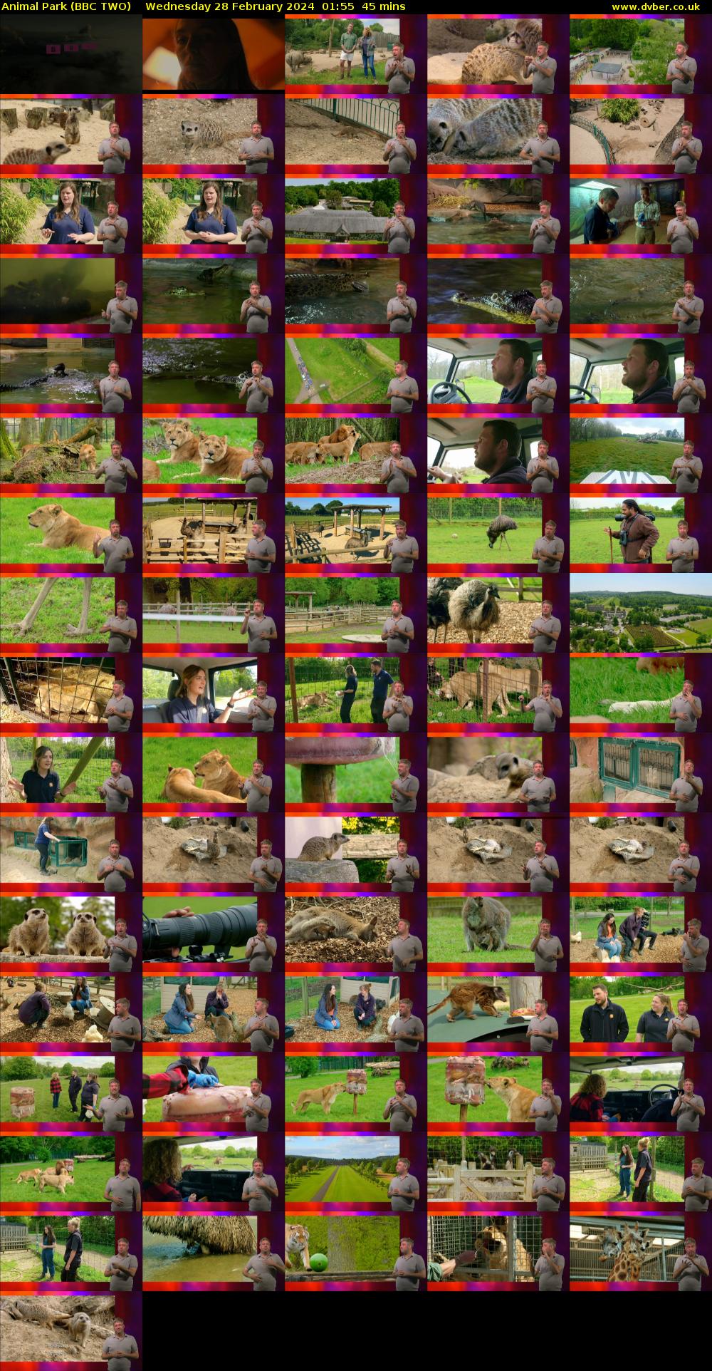 Animal Park (BBC TWO) Wednesday 28 February 2024 01:55 - 02:40