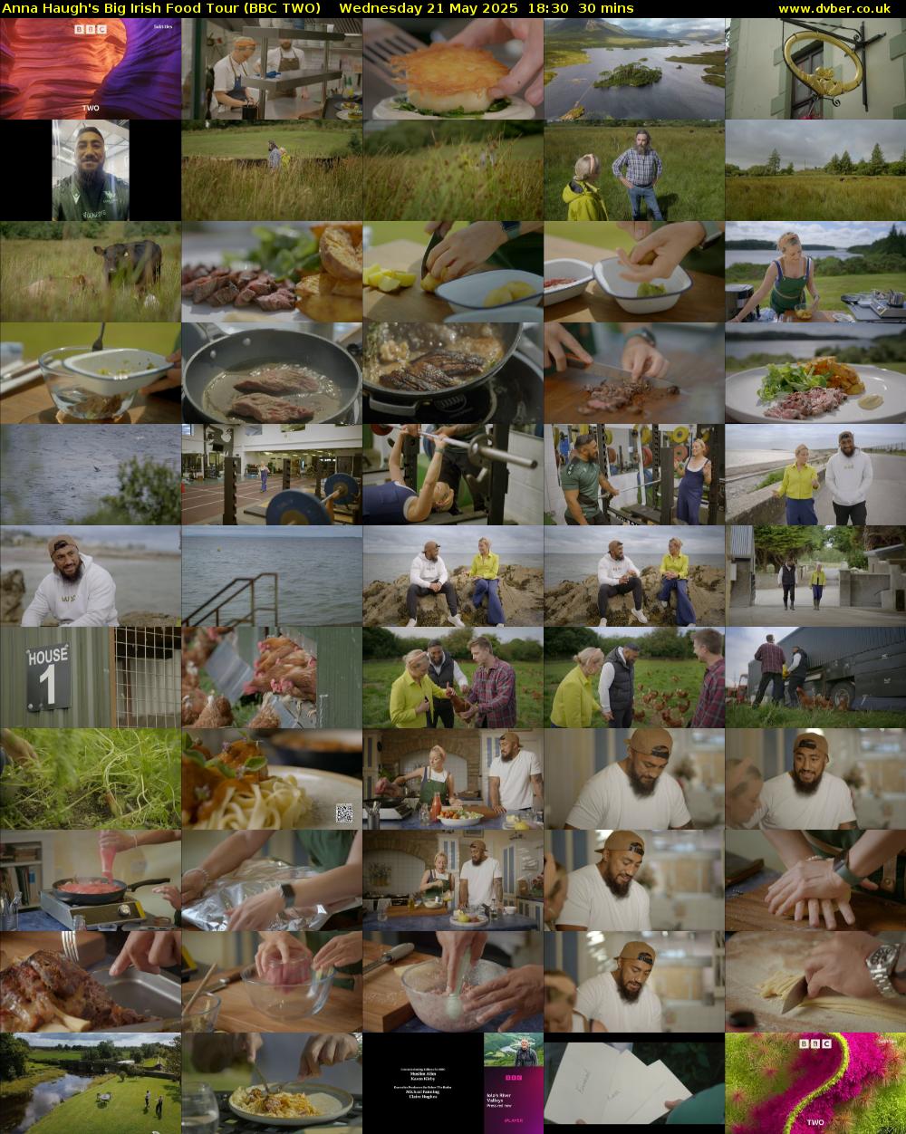 Anna Haugh's Big Irish Food Tour (BBC TWO) Wednesday 21 May 2025 18:30 - 19:00