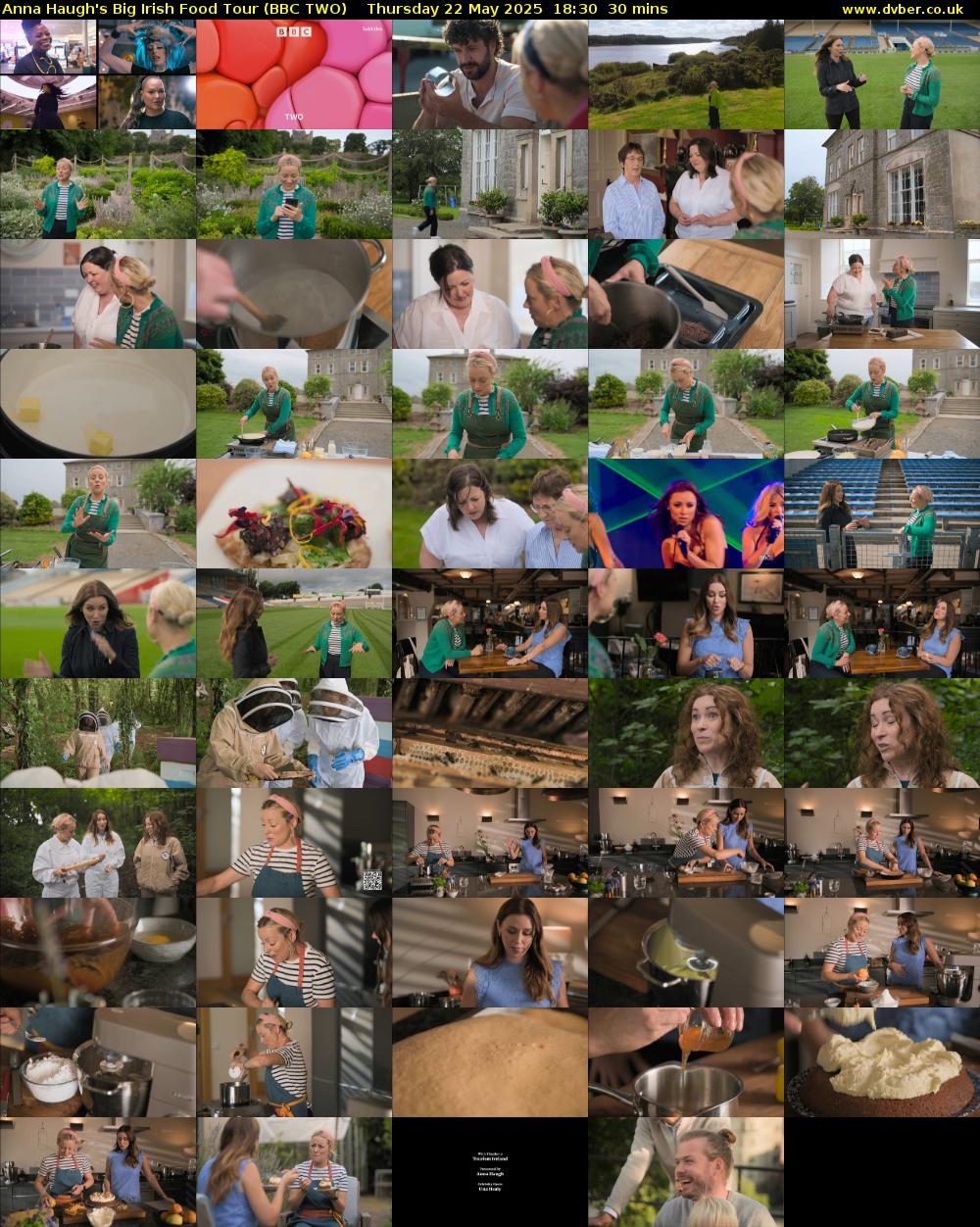 Anna Haugh's Big Irish Food Tour (BBC TWO) Thursday 22 May 2025 18:30 - 19:00
