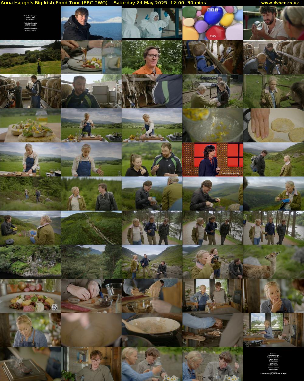 Anna Haugh's Big Irish Food Tour (BBC TWO) Saturday 24 May 2025 12:00 - 12:30