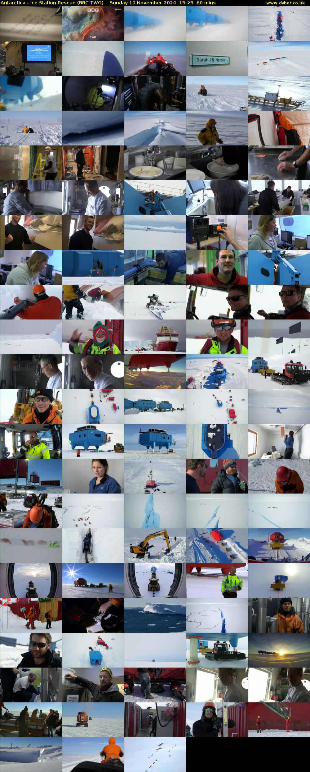 Antarctica - Ice Station Rescue (BBC TWO) Sunday 10 November 2024 15:25 - 16:25