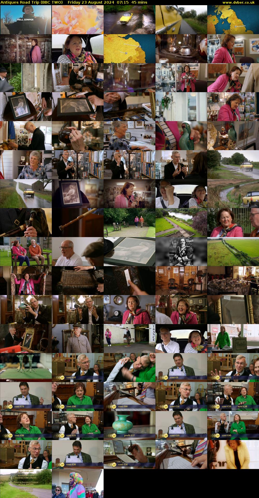 Antiques Road Trip (BBC TWO) Friday 23 August 2024 07:15 - 08:00