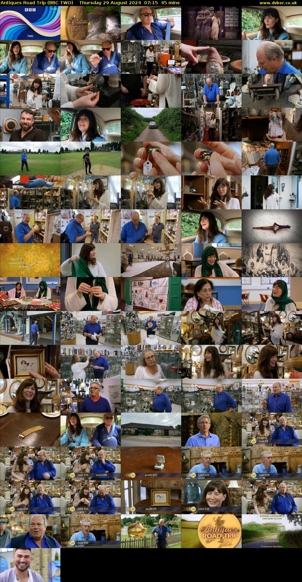 Antiques Road Trip (BBC TWO) Thursday 29 August 2024 07:15 - 08:00