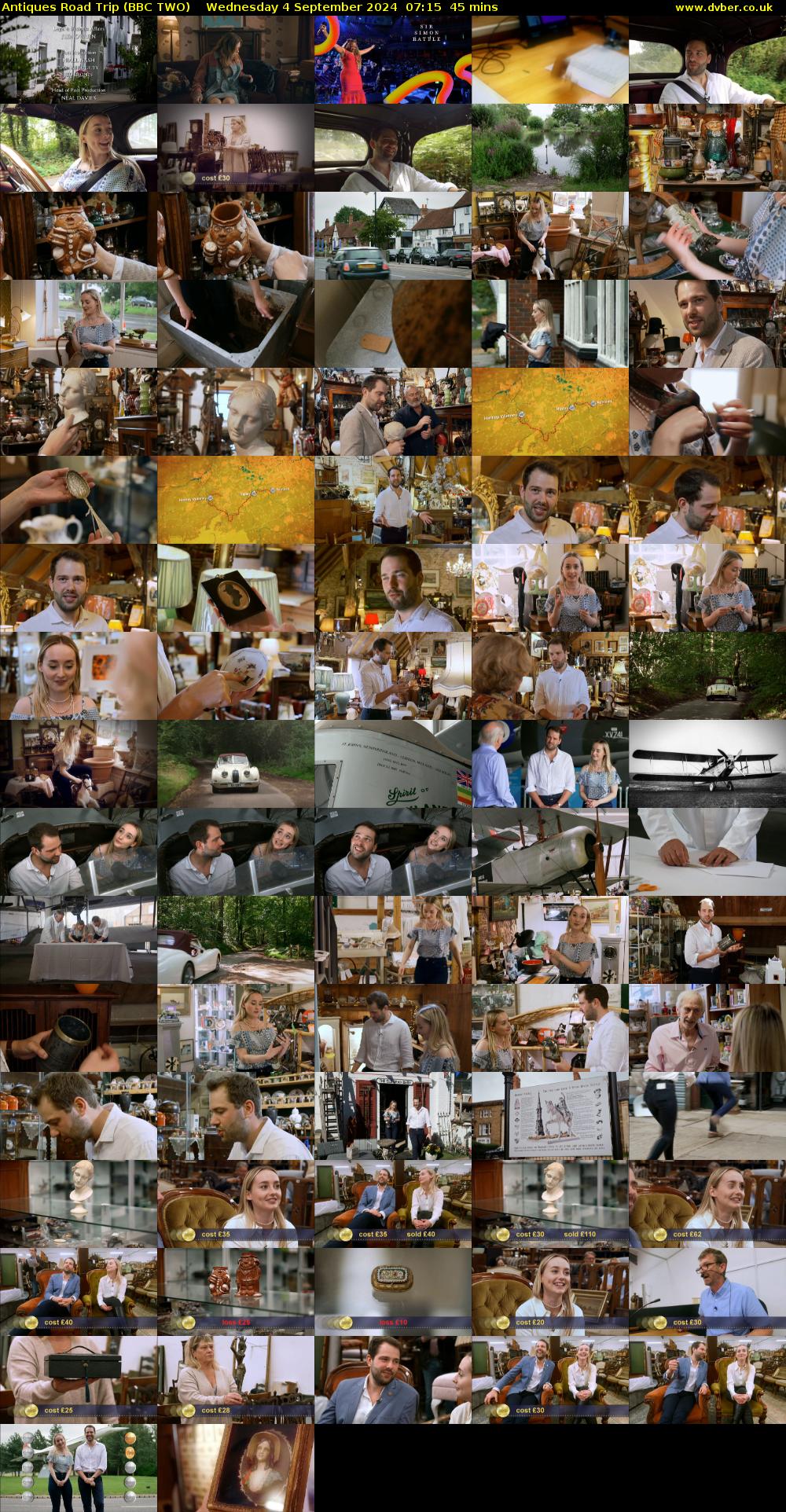 Antiques Road Trip (BBC TWO) Wednesday 4 September 2024 07:15 - 08:00