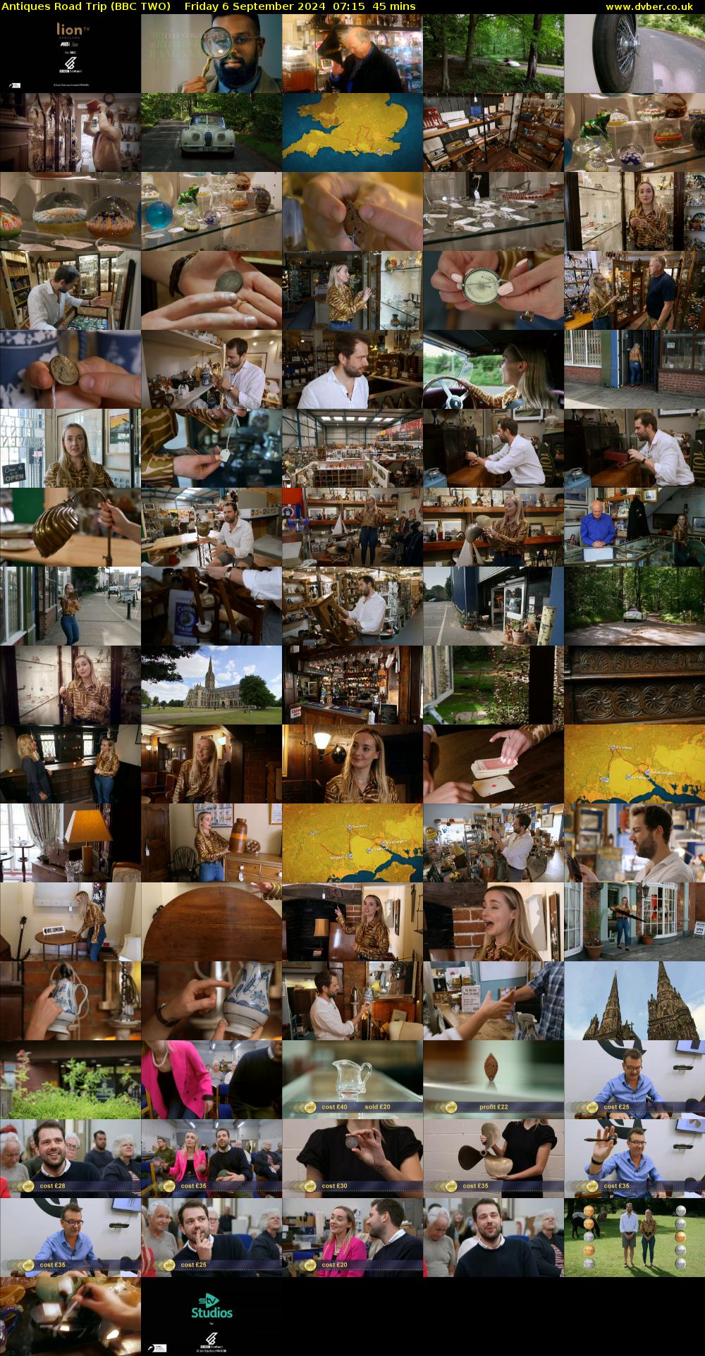 Antiques Road Trip (BBC TWO) Friday 6 September 2024 07:15 - 08:00