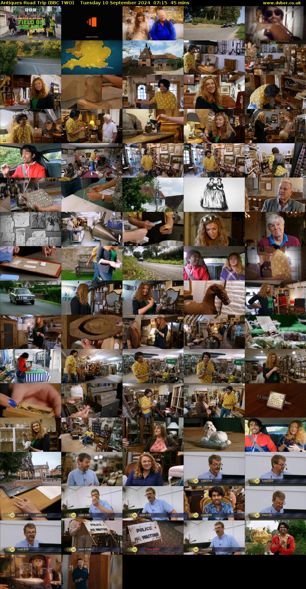 Antiques Road Trip (BBC TWO) Tuesday 10 September 2024 07:15 - 08:00
