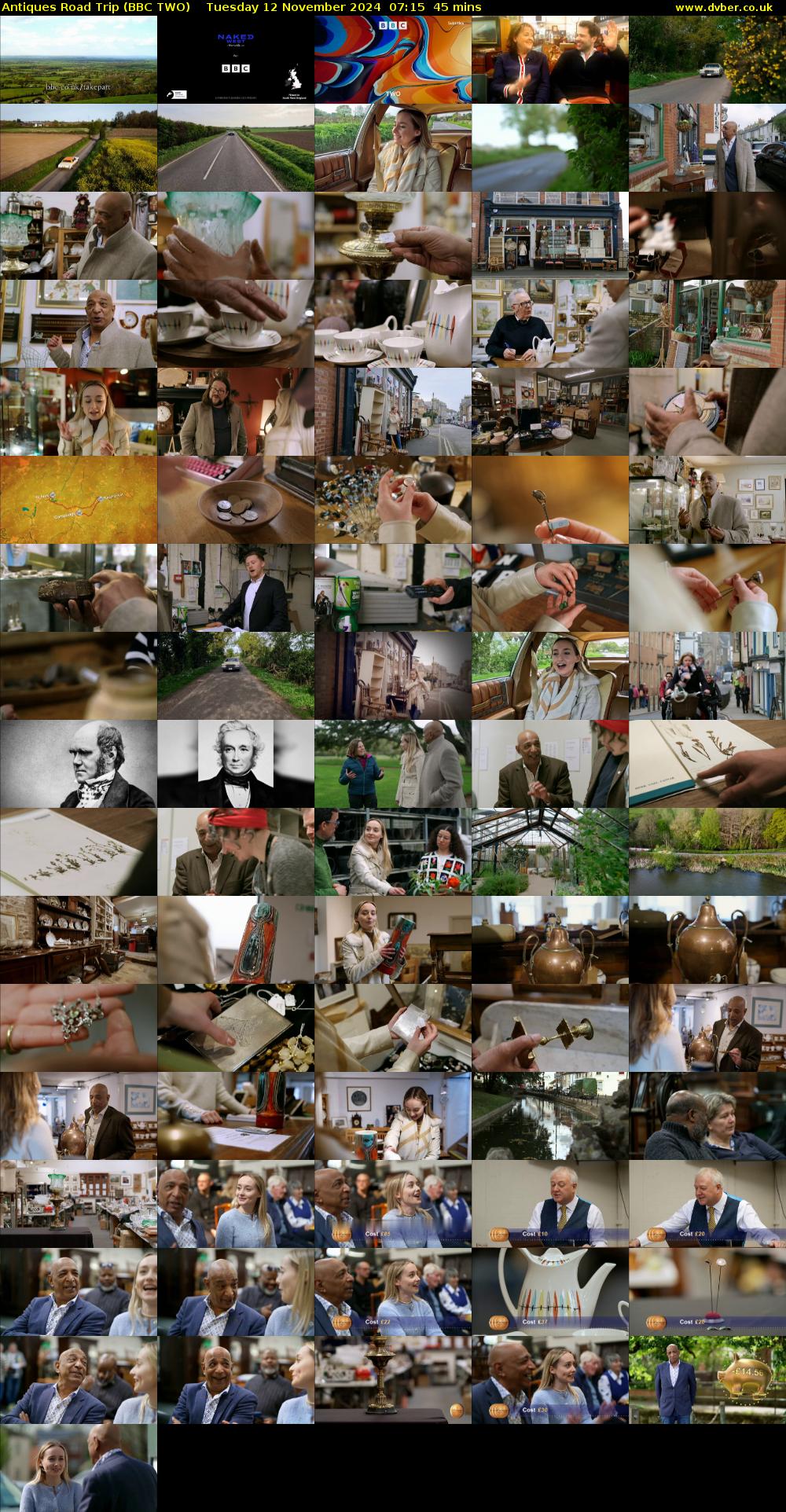 Antiques Road Trip (BBC TWO) Tuesday 12 November 2024 07:15 - 08:00