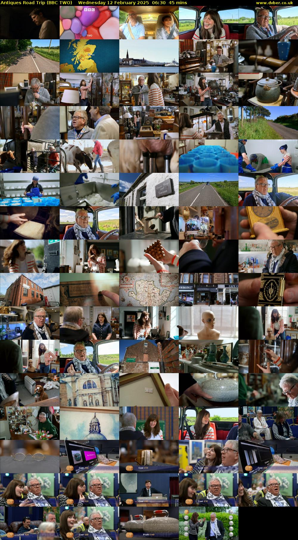 Antiques Road Trip (BBC TWO) Wednesday 12 February 2025 06:30 - 07:15