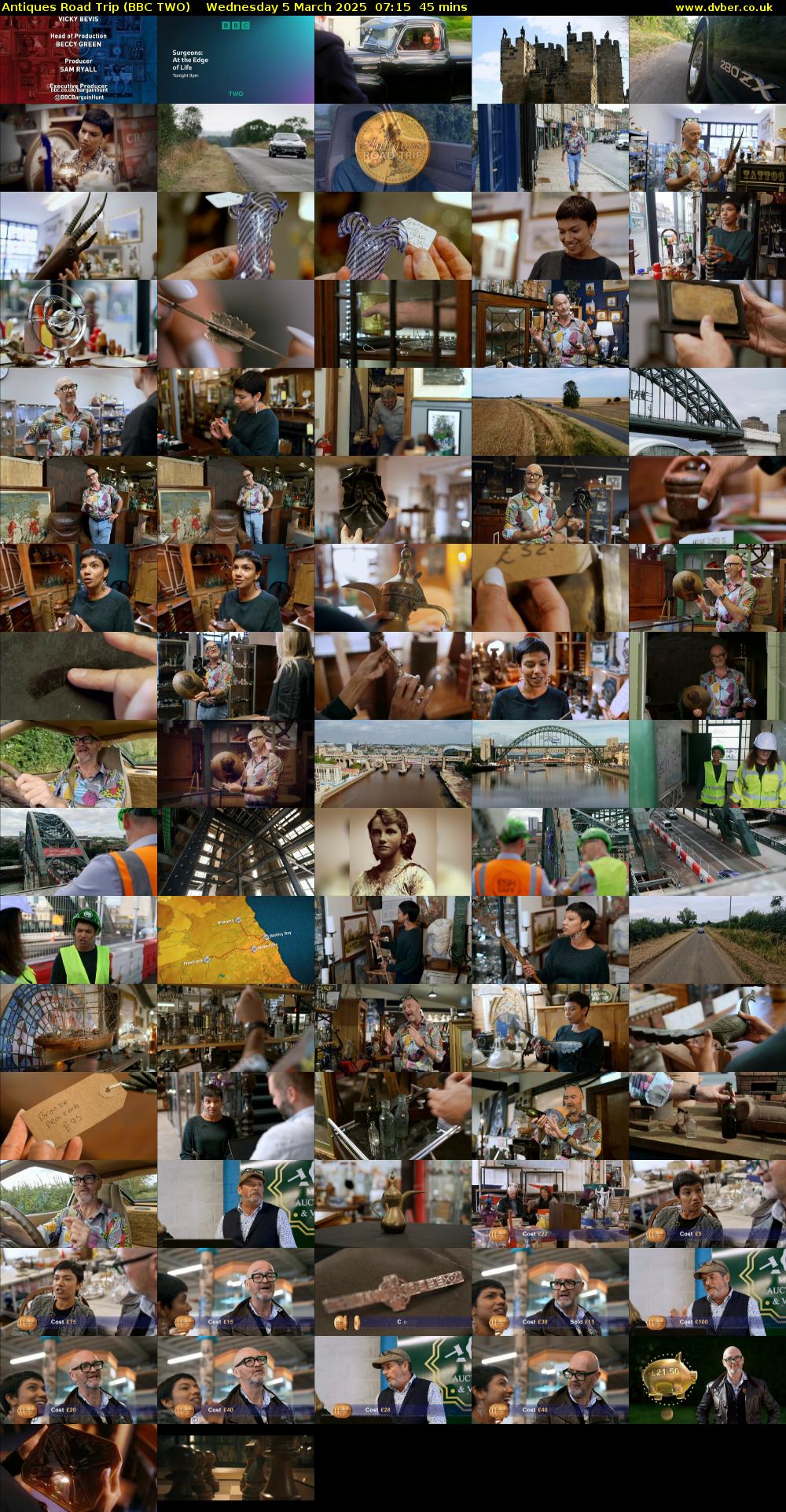 Antiques Road Trip (BBC TWO) Wednesday 5 March 2025 07:15 - 08:00