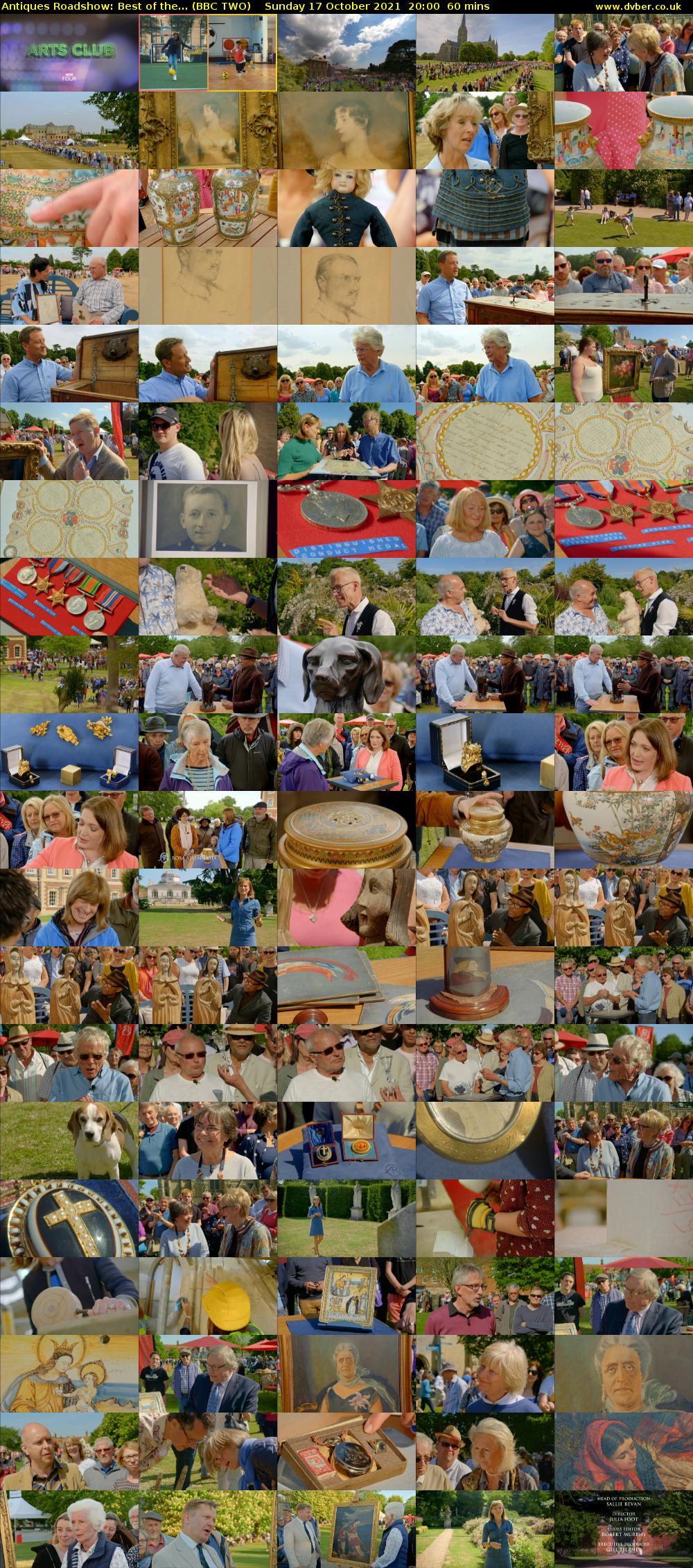 Antiques Roadshow: Best of the... (BBC TWO) Sunday 17 October 2021 20:00 - 21:00