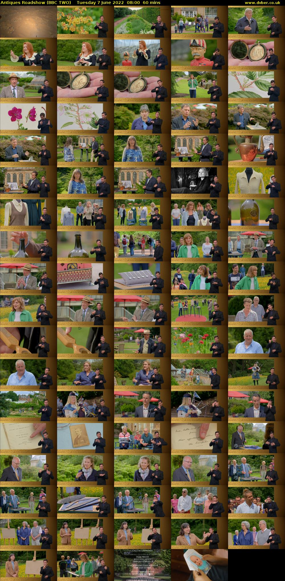 Antiques Roadshow (BBC TWO) Tuesday 7 June 2022 08:00 - 09:00