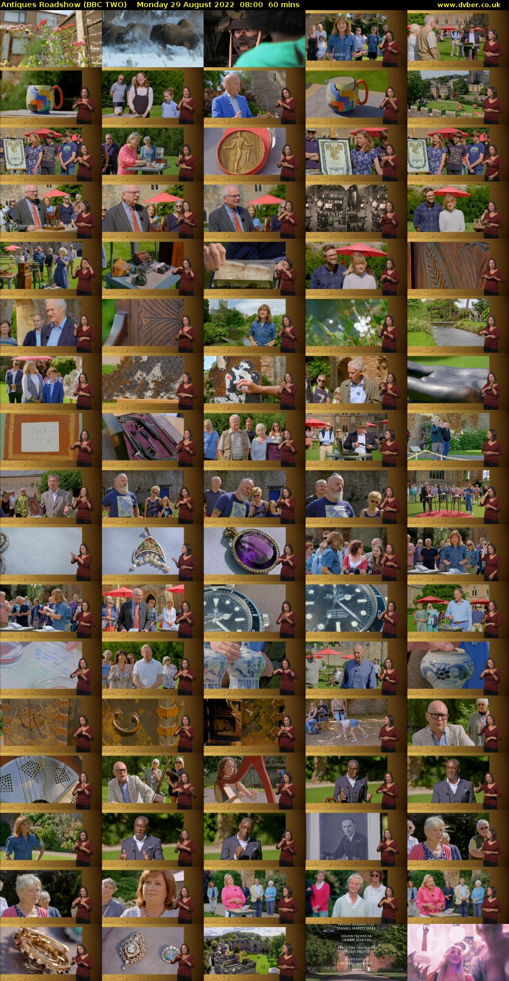 Antiques Roadshow (BBC TWO) Monday 29 August 2022 08:00 - 09:00