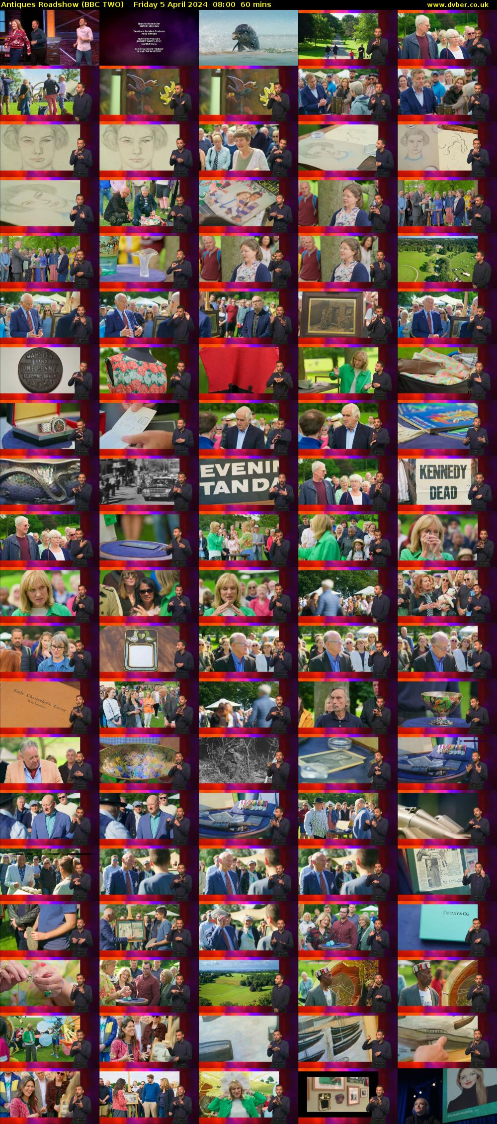 Antiques Roadshow (BBC TWO) Friday 5 April 2024 08:00 - 09:00