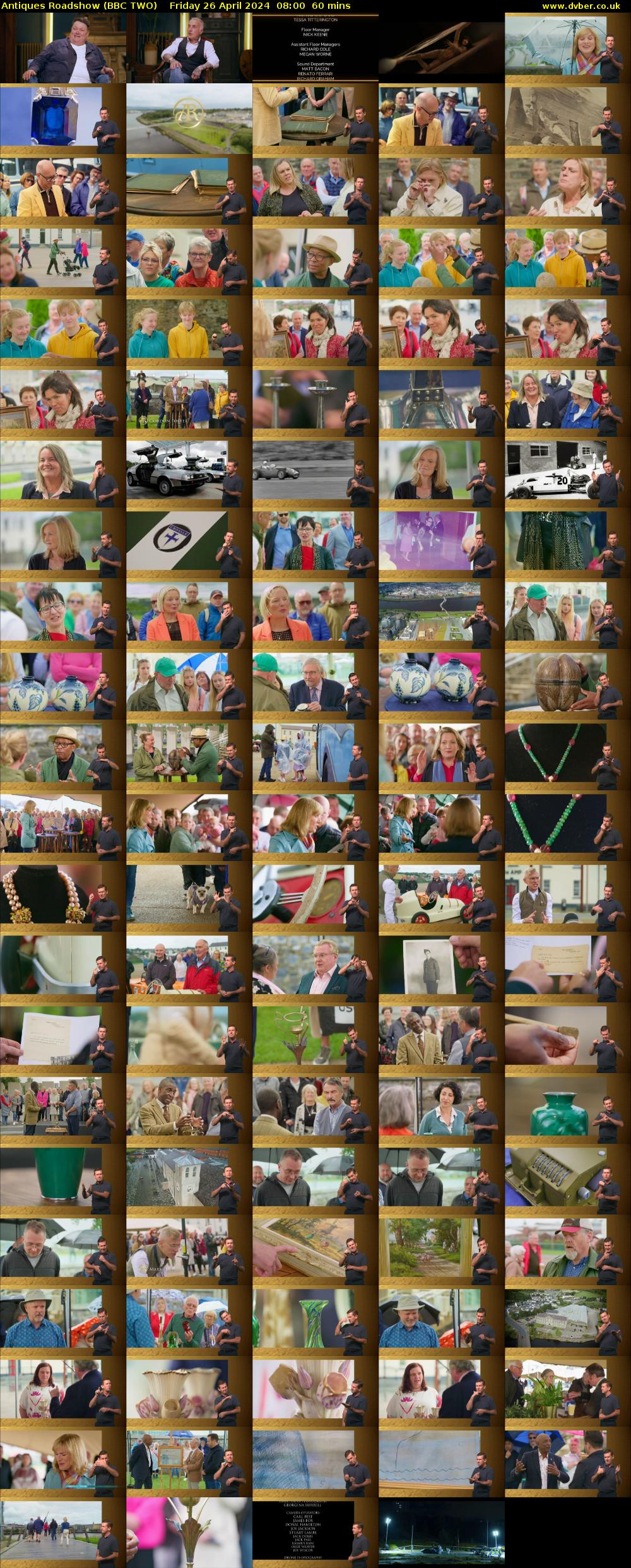 Antiques Roadshow (BBC TWO) Friday 26 April 2024 08:00 - 09:00
