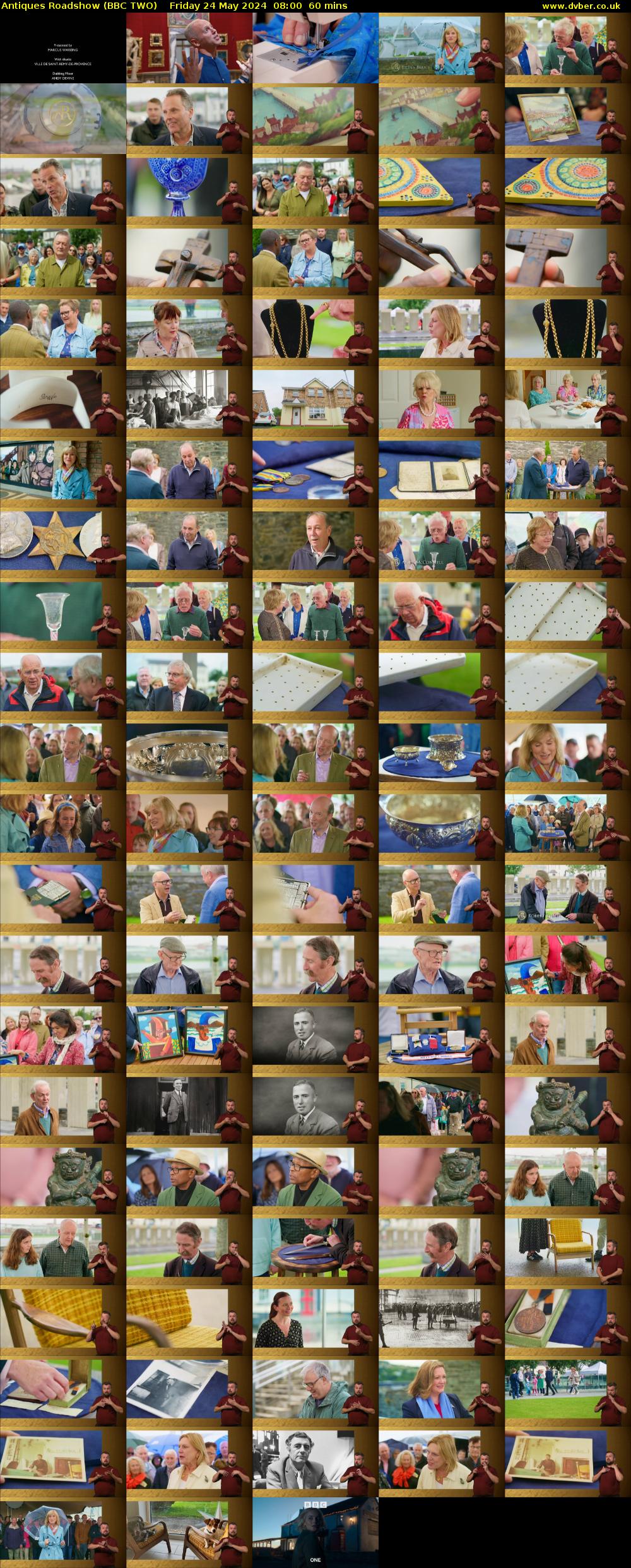 Antiques Roadshow (BBC TWO) Friday 24 May 2024 08:00 - 09:00