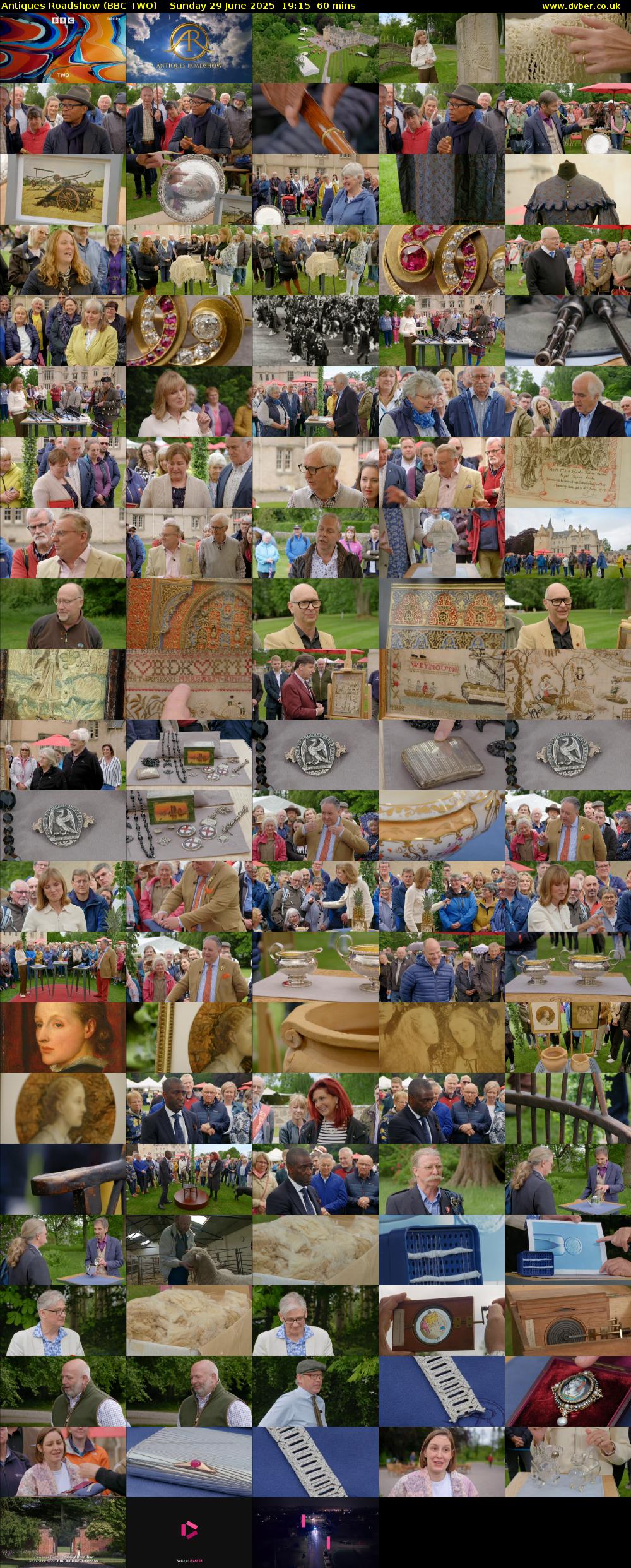 Antiques Roadshow (BBC TWO) Sunday 29 June 2025 19:15 - 20:15