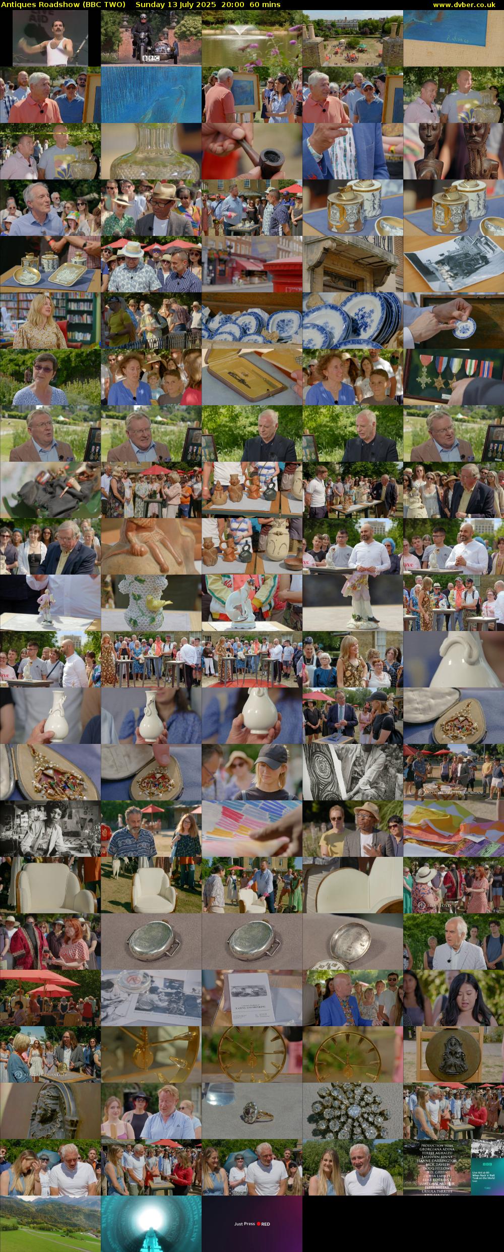 Antiques Roadshow (BBC TWO) Sunday 13 July 2025 20:00 - 21:00
