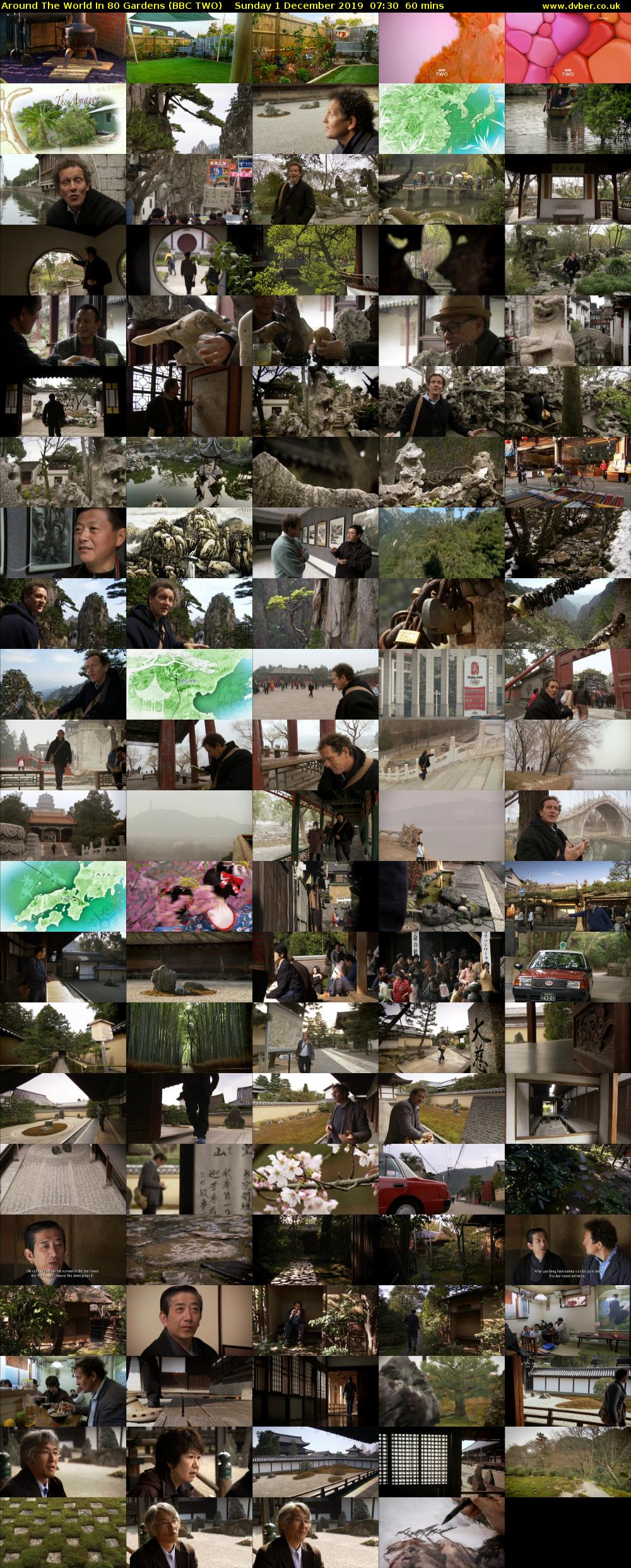 Around the World in 80 Gardens (BBC TWO) Sunday 1 December 2019 07:30 - 08:30