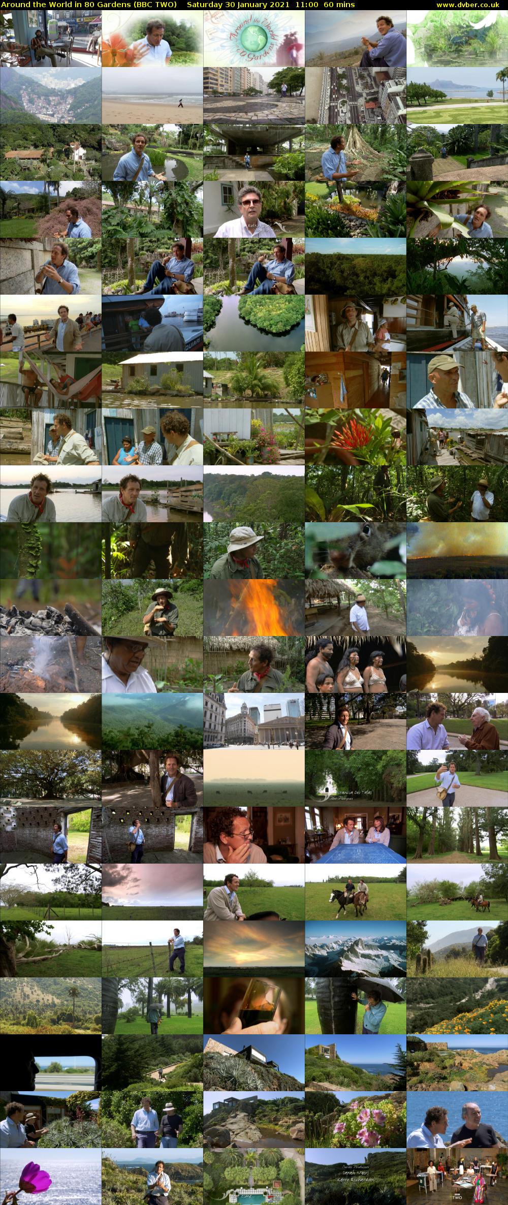 Around the World in 80 Gardens (BBC TWO) Saturday 30 January 2021 11:00 - 12:00