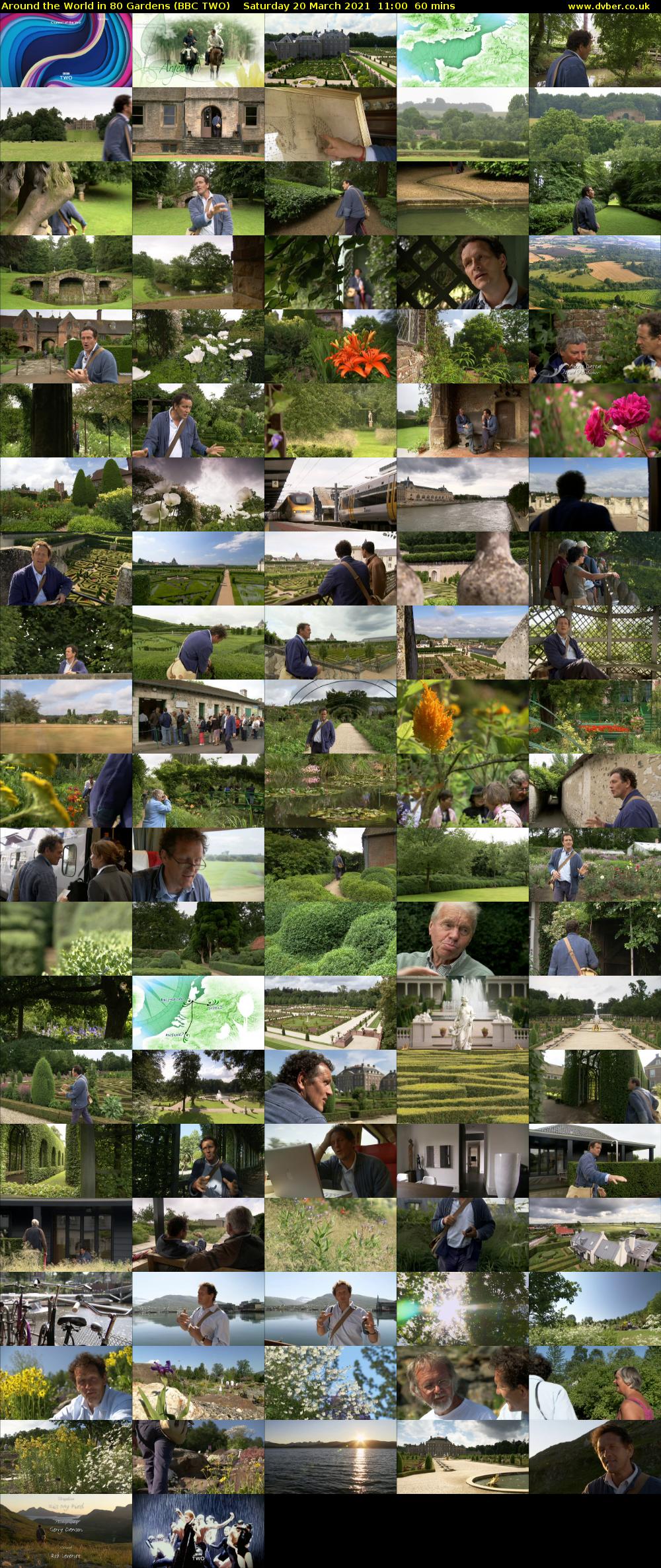 Around the World in 80 Gardens (BBC TWO) Saturday 20 March 2021 11:00 - 12:00