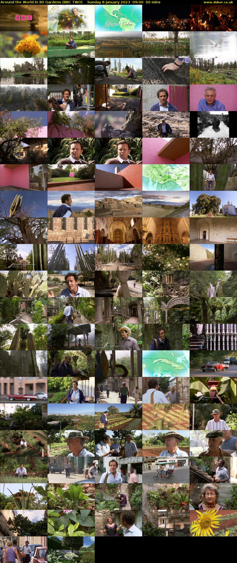 Around the World in 80 Gardens (BBC TWO) Sunday 8 January 2023 09:00 - 10:00