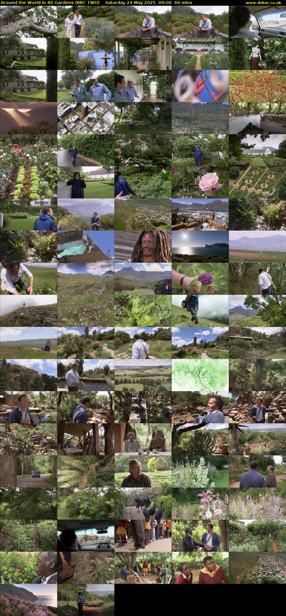 Around the World in 80 Gardens (BBC TWO) Saturday 24 May 2025 09:00 - 10:00