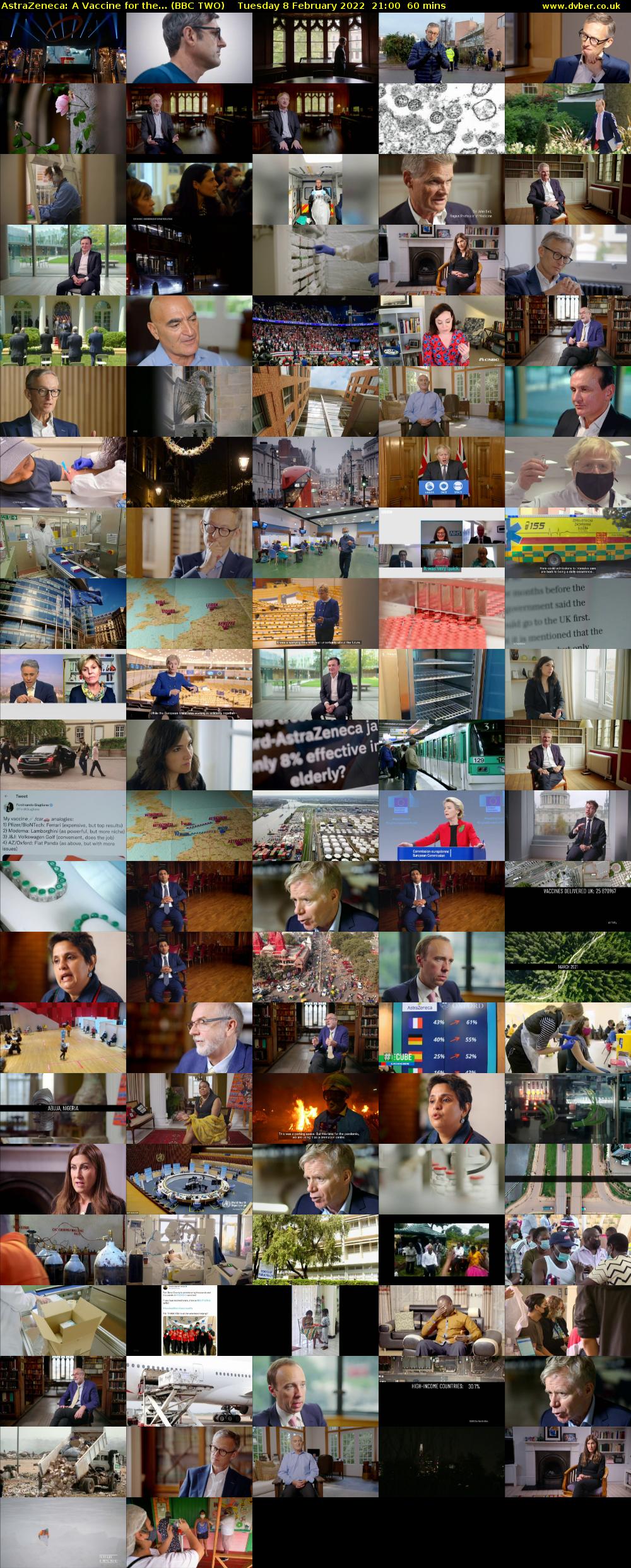 AstraZeneca: A Vaccine for the... (BBC TWO) Tuesday 8 February 2022 21:00 - 22:00