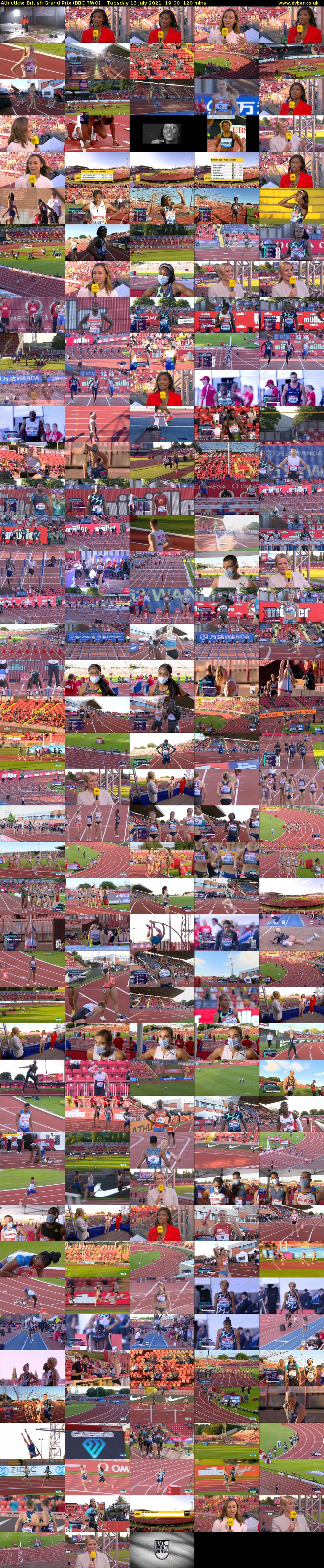 Athletics: British Grand Prix (BBC TWO) Tuesday 13 July 2021 19:00 - 21:00