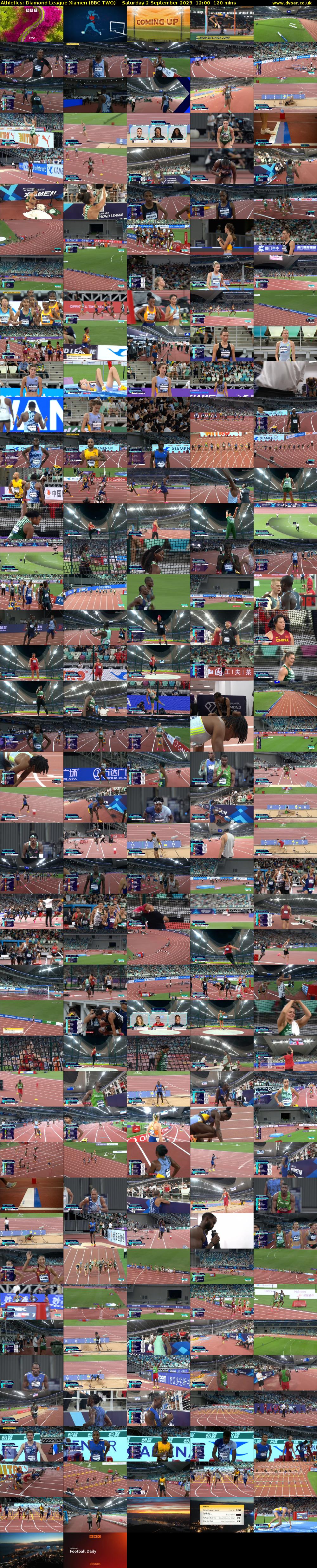 Athletics: Diamond League Xiamen (BBC TWO) Saturday 2 September 2023 12:00 - 14:00