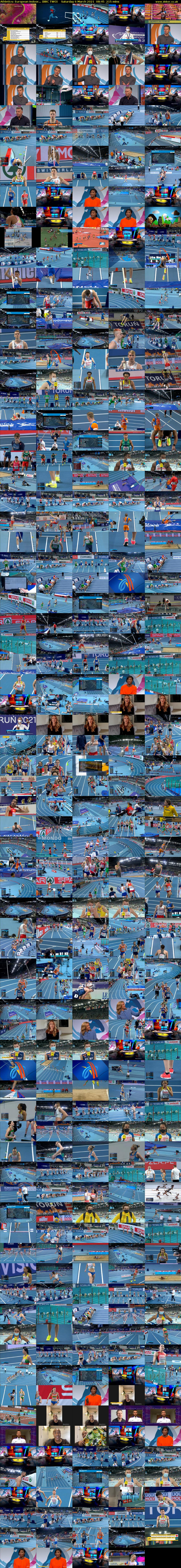 Athletics: European Indoor... (BBC TWO) Saturday 6 March 2021 08:45 - 12:20