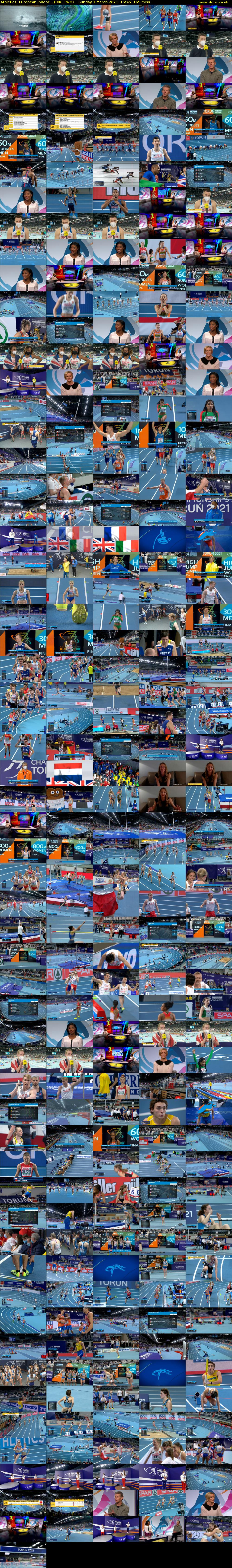 Athletics: European Indoor... (BBC TWO) Sunday 7 March 2021 15:45 - 18:30