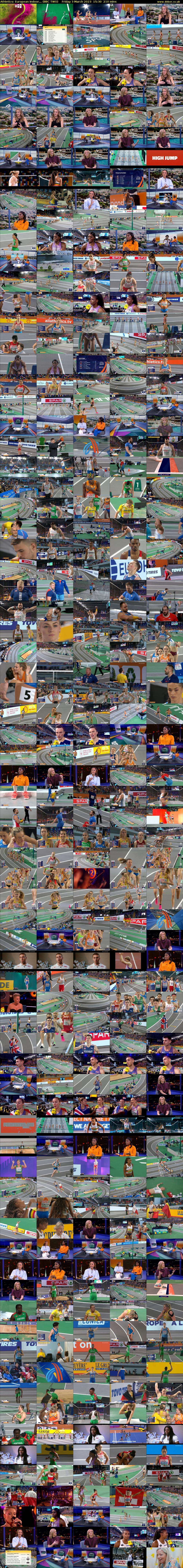 Athletics: European Indoor... (BBC TWO) Friday 3 March 2023 15:30 - 19:00