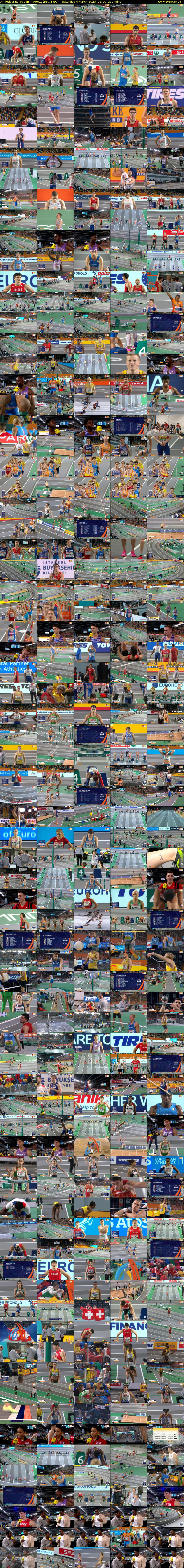Athletics: European Indoor... (BBC TWO) Saturday 4 March 2023 06:00 - 09:30