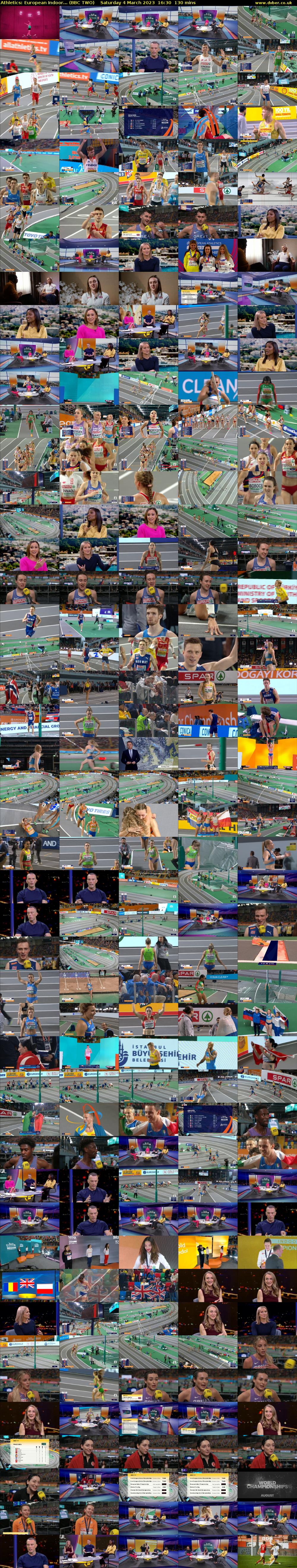 Athletics: European Indoor... (BBC TWO) Saturday 4 March 2023 16:30 - 18:40