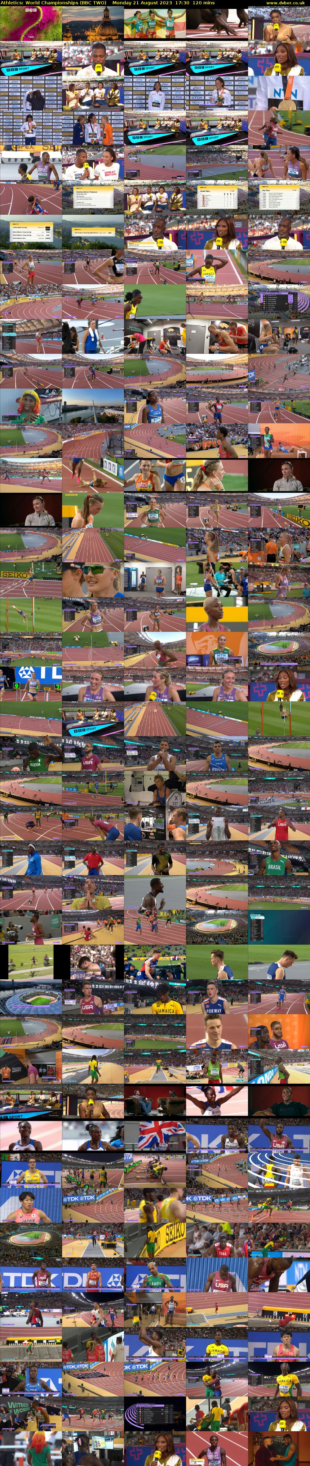 Athletics: World Championships (BBC TWO) Monday 21 August 2023 17:30 - 19:30