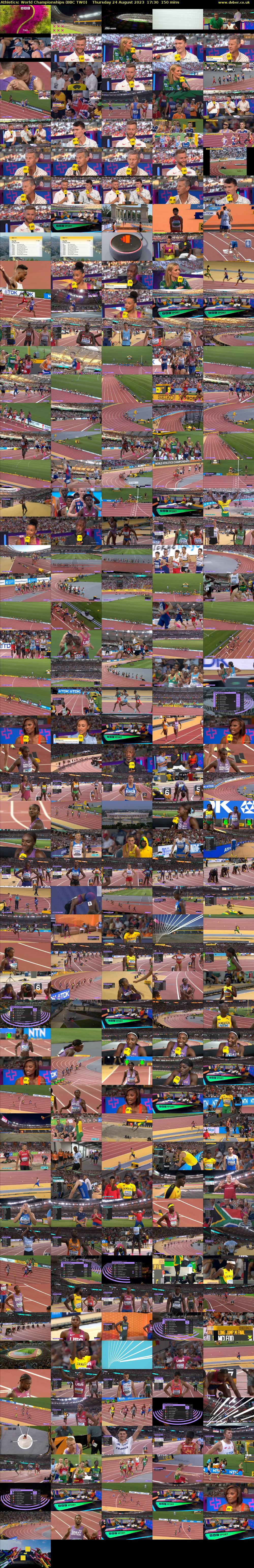 Athletics: World Championships (BBC TWO) Thursday 24 August 2023 17:30 - 20:00