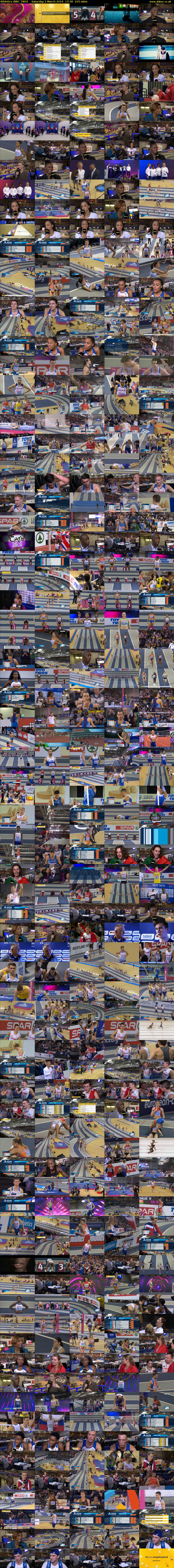 Athletics (BBC TWO) Saturday 2 March 2019 17:30 - 21:15