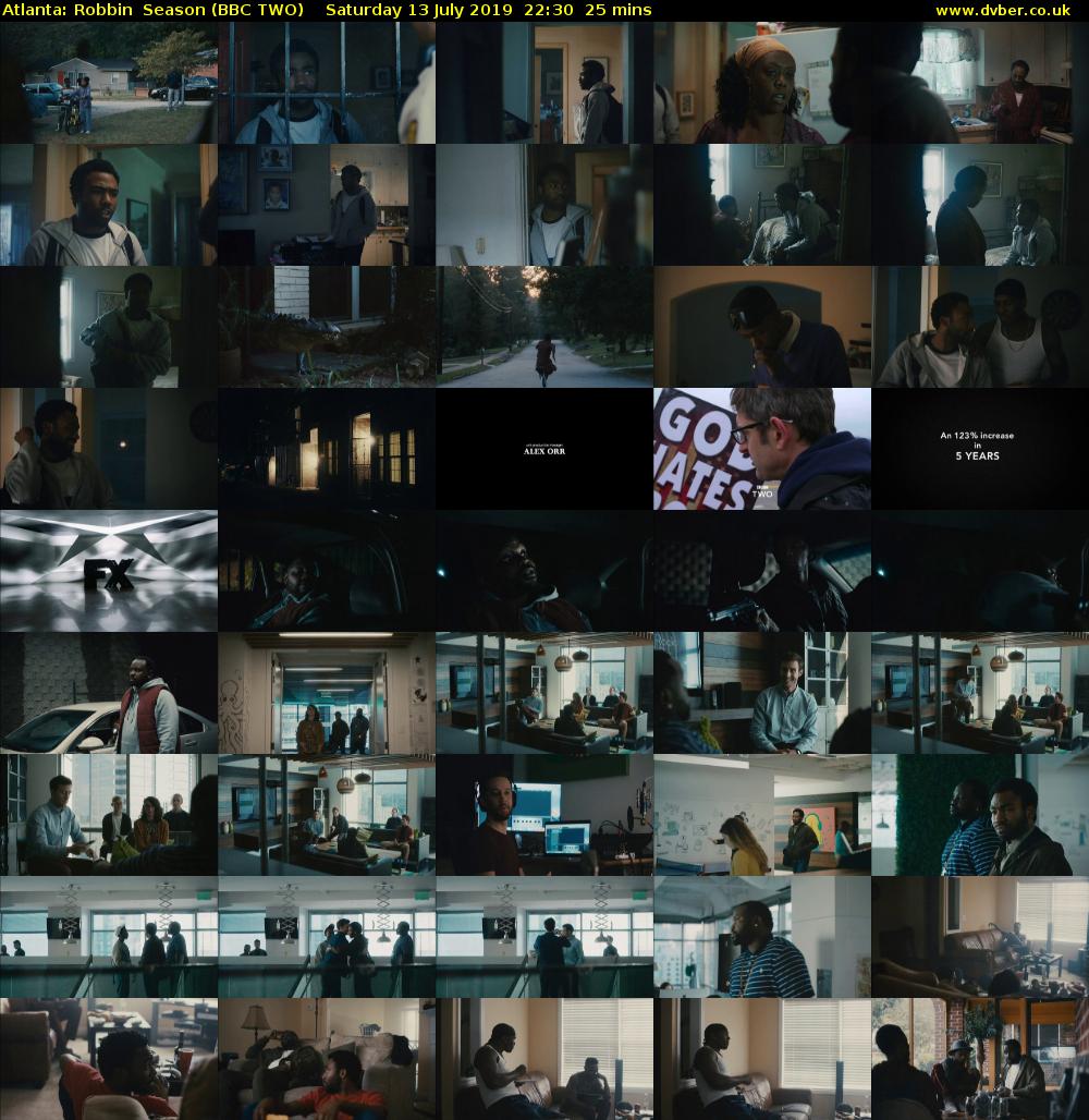 Atlanta: Robbin Season (BBC TWO) Saturday 13 July 2019 22:30 - 22:55
