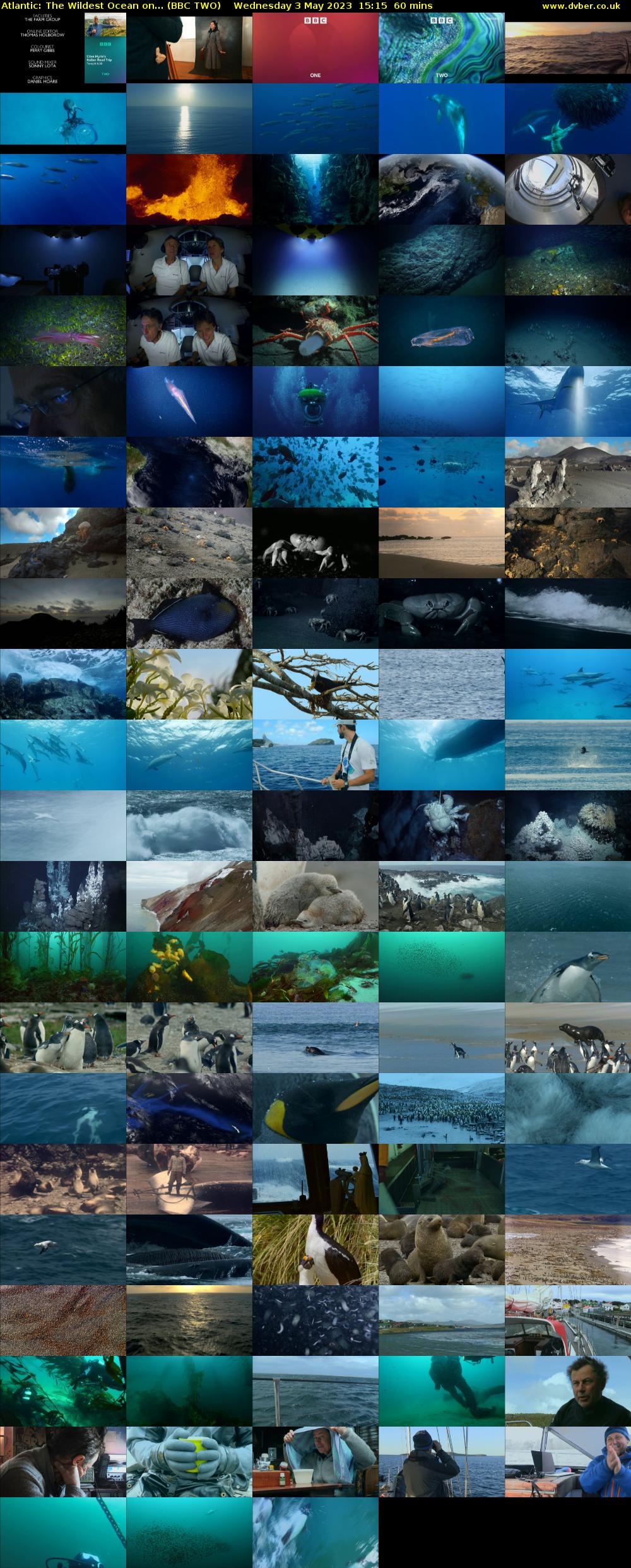 Atlantic: The Wildest Ocean on... (BBC TWO) Wednesday 3 May 2023 15:15 - 16:15