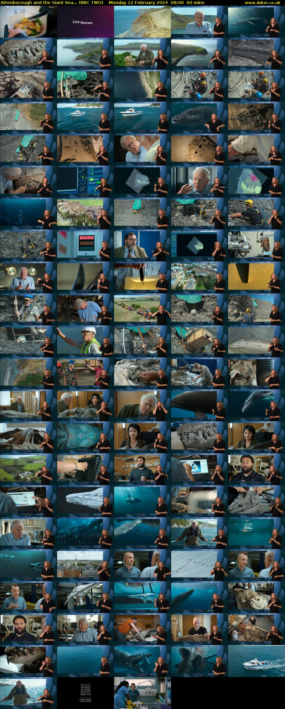 Attenborough and the Giant Sea... (BBC TWO) Monday 12 February 2024 08:00 - 09:00
