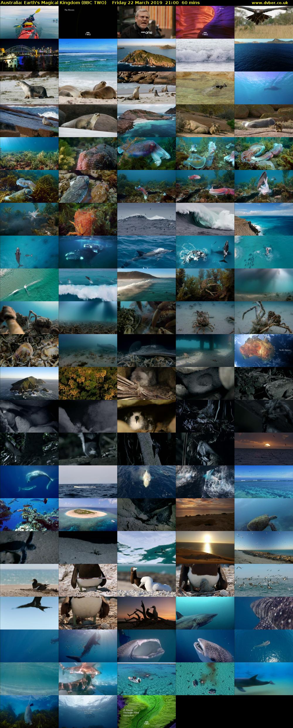 Australia: Earth's Magical Kingdom (BBC TWO) Friday 22 March 2019 21:00 - 22:00