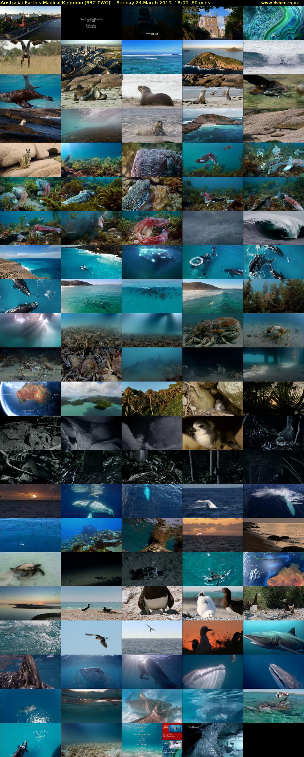 Australia: Earth's Magical Kingdom (BBC TWO) Sunday 24 March 2019 18:00 - 19:00