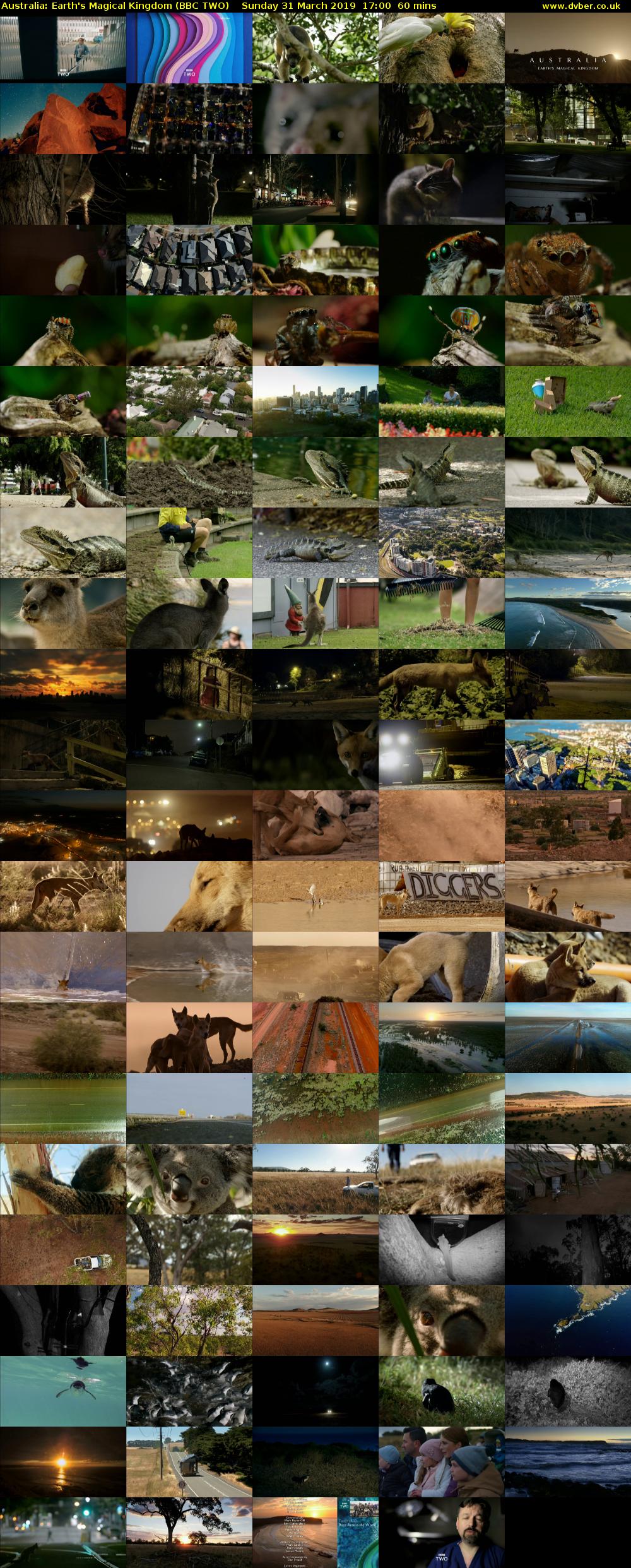 Australia: Earth's Magical Kingdom (BBC TWO) Sunday 31 March 2019 17:00 - 18:00