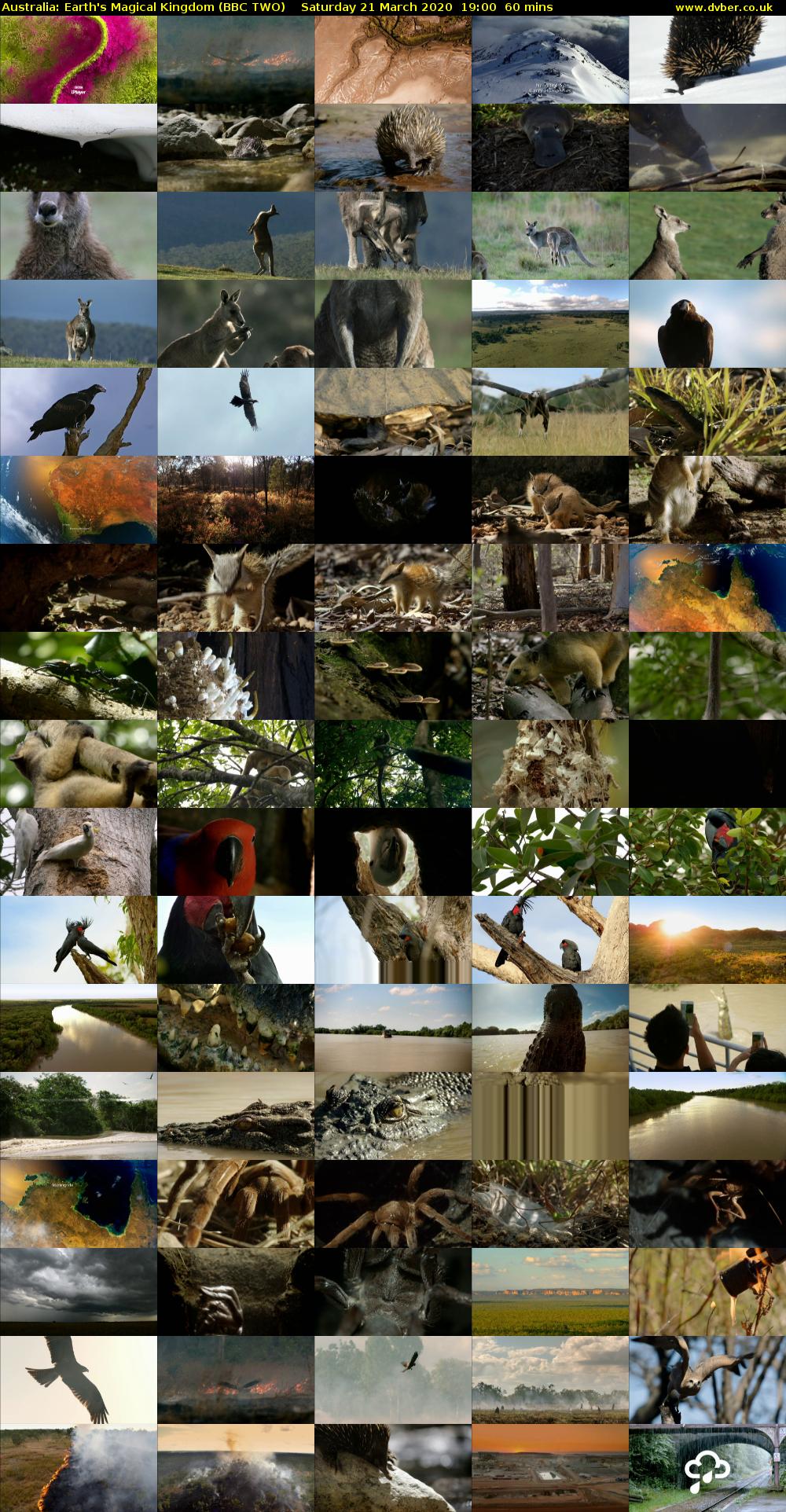 Australia: Earth's Magical Kingdom (BBC TWO) Saturday 21 March 2020 19:00 - 20:00