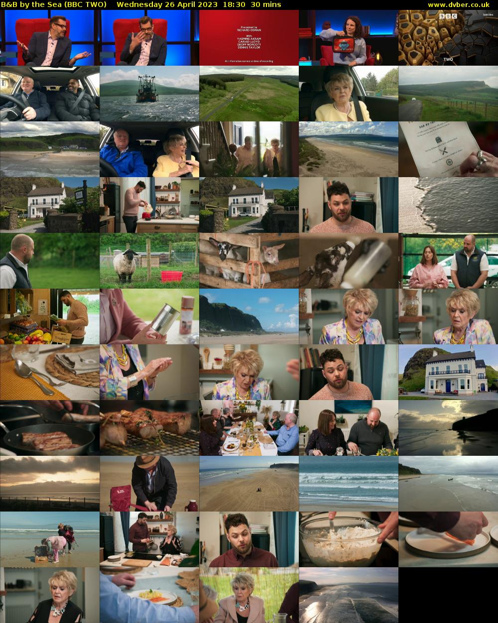 B&B by the Sea (BBC TWO) Wednesday 26 April 2023 18:30 - 19:00