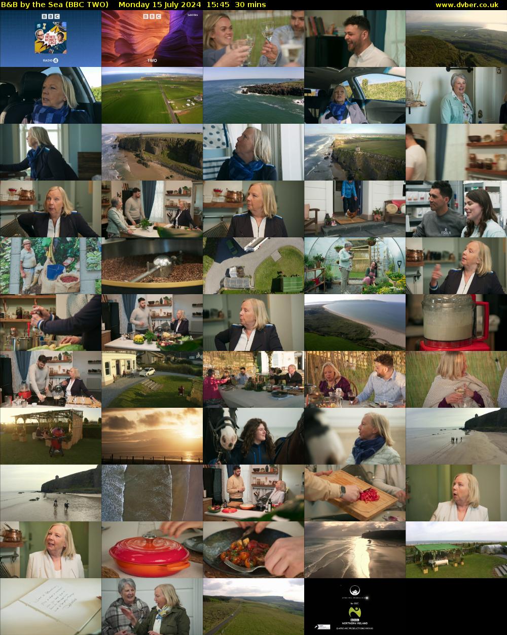 B&B by the Sea (BBC TWO) Monday 15 July 2024 15:45 - 16:15
