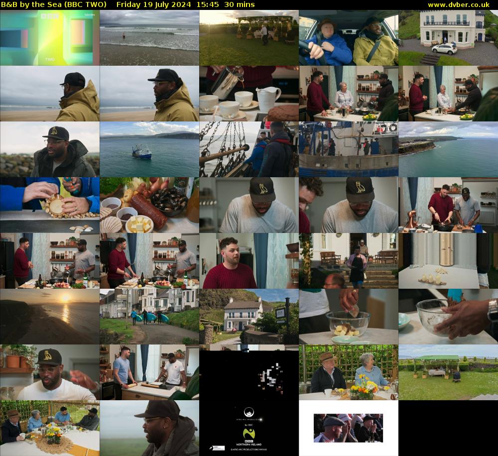 B&B by the Sea (BBC TWO) Friday 19 July 2024 15:45 - 16:15