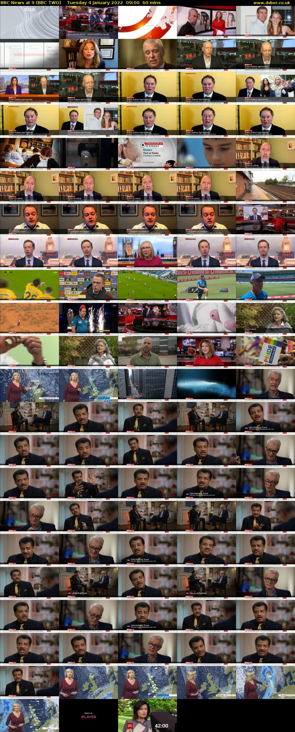 BBC News at 9 (BBC TWO) Tuesday 4 January 2022 09:00 - 10:00