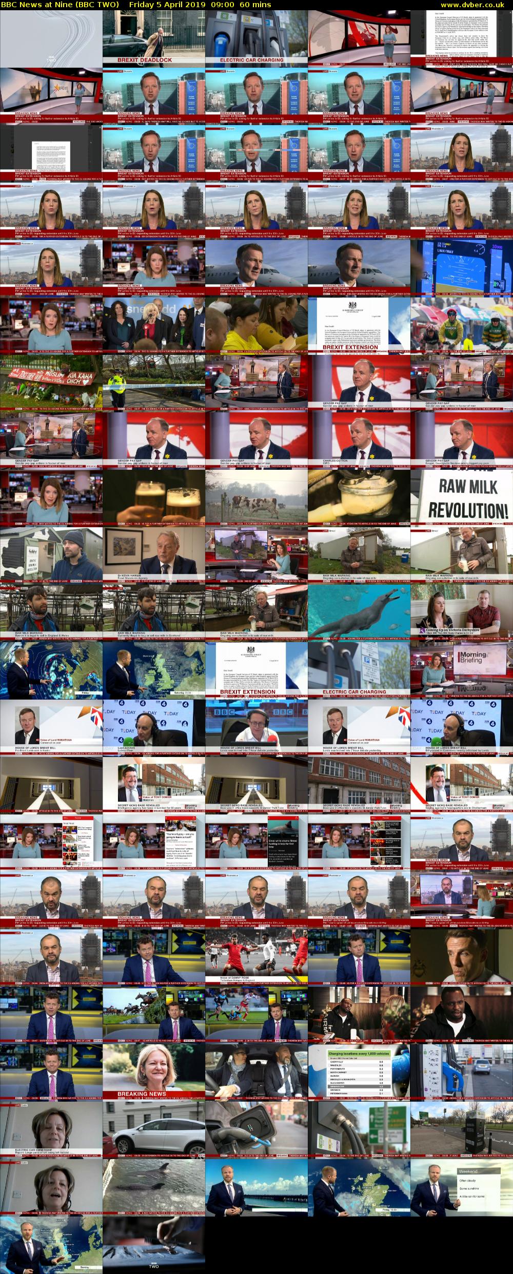 BBC News at Nine (BBC TWO) Friday 5 April 2019 09:00 - 10:00